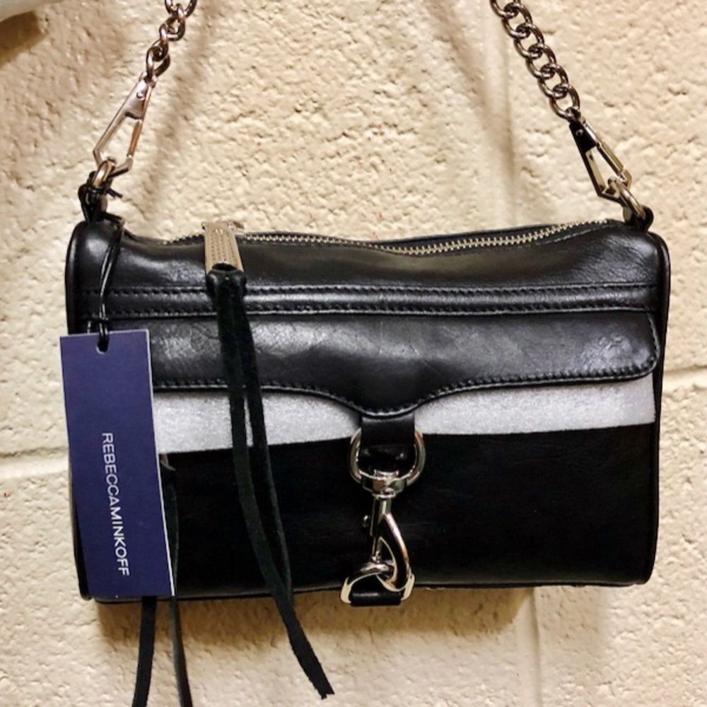 Black Rebecca Minkoff Mini Mac
